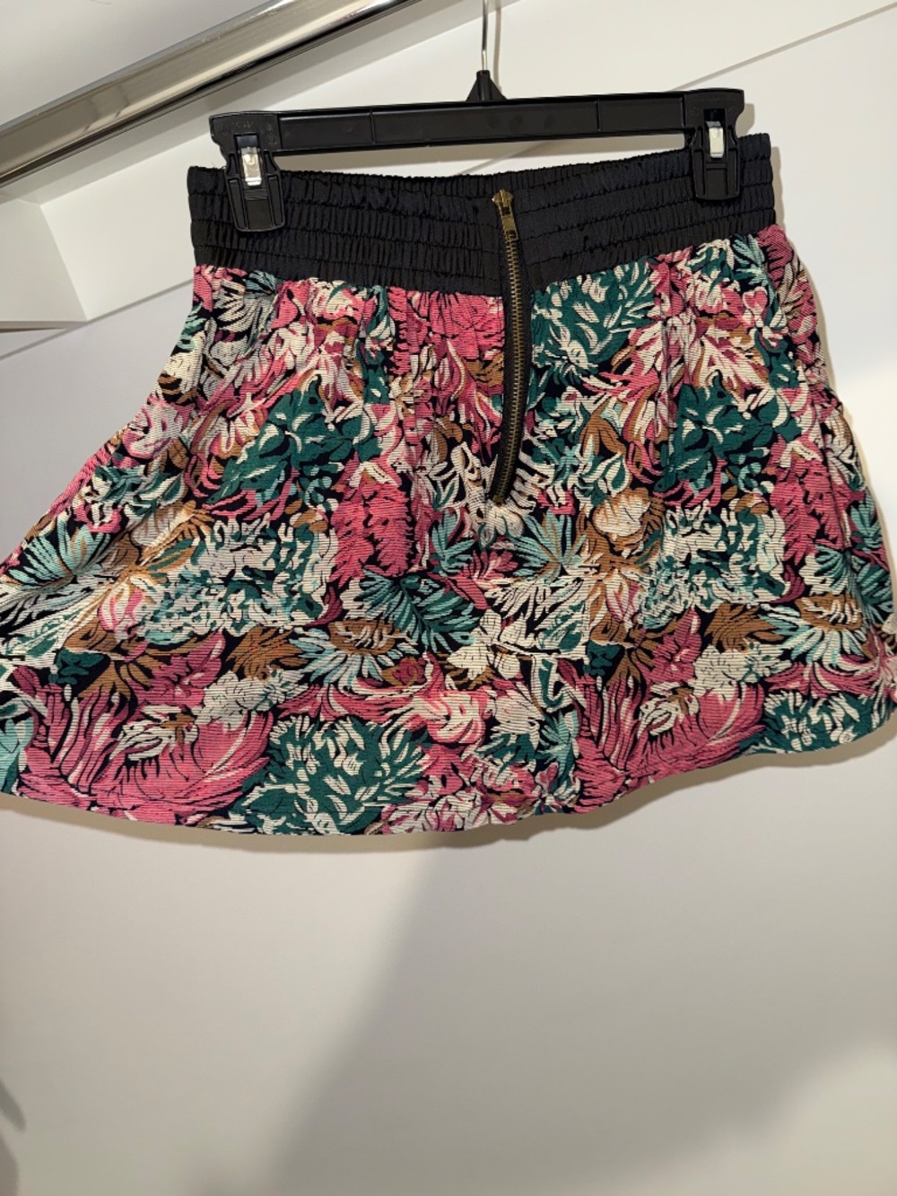 Love Culture Tropical Floral Skater Skirt with Pockets Size Small